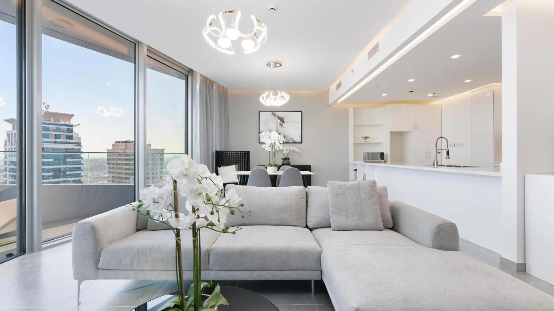 Chic Waterfront Escape With Stunning Views In Stella Maris, Dubai Marina Appartement 0*,